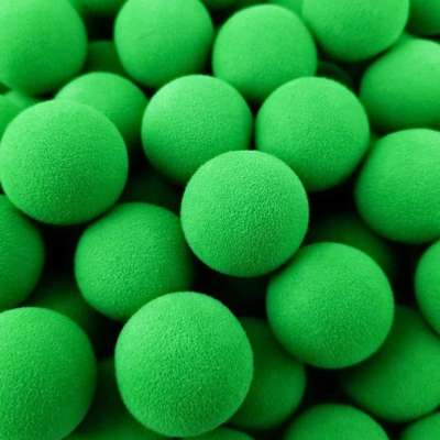 Hot sell Custom Color Lime Green Soft Foam Round Ball 24mm Squishy Sponge Foam Ball