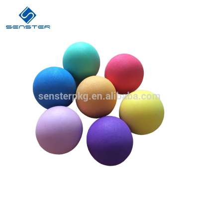 Factory directly high quality colorful custom eva toy foam ball for gun bullet